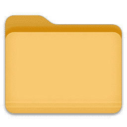 Orange Folder