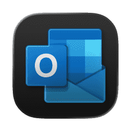 Outlook Dark (Liquid Glass)