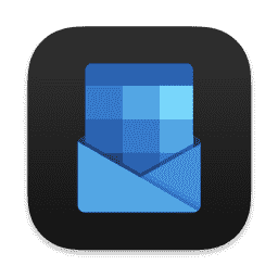 Outlook (iOS 18/Dark Mode) [Alt] macOS icon