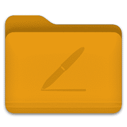 Pages - Folder macOS icon