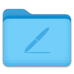 Pages - Folder macOS icon