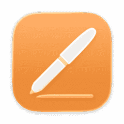Pages (Default) macOS icon