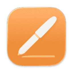 Pages (Default) macOS icon