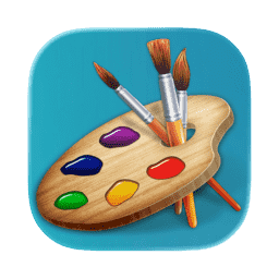 Paint Pro (Liquid Glass) macOS icon