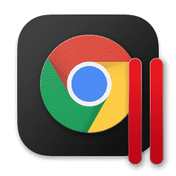 Parallels Virtual Machine (Chrome OS, Dark) macOS icon