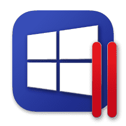 Parallels Virtual Machine (Windows, Dark) macOS icon