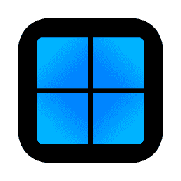 Parallels Windows 11 Dark macOS icon
