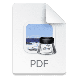 Pdf Document macOS icon