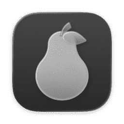 Pearcleaner (Clear Dark) macOS icon