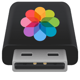 Photo USB macOS icon
