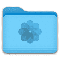 Photos Folder macOS icon