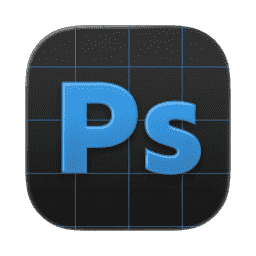 Photoshop Beta 2026, Adobe Photoshop, Ps, Grid macOS icon