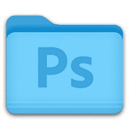 Photoshop Folder macOS icon