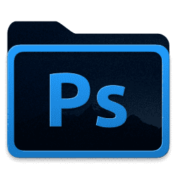 Photoshop Folder macOS icon