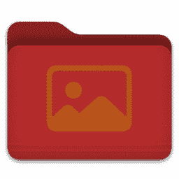 Pictures Red Folder
