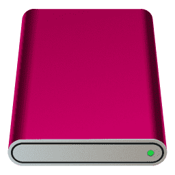 Pink Drive macOS icon