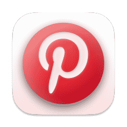 Pinterest macOS icon