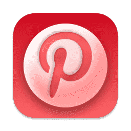 Pinterest macOS icon