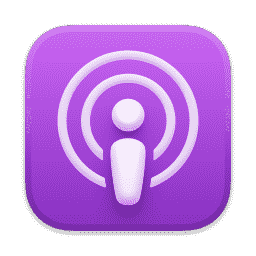 Podcasts macOS icon