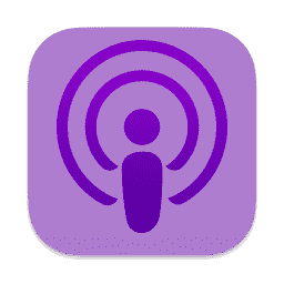 Podcasts macOS icon