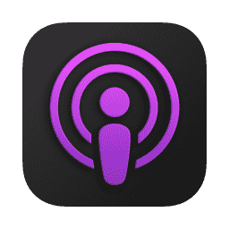 Podcasts macOS icon