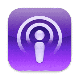 Podcasts macOS icon