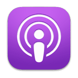 Podcasts macOS icon