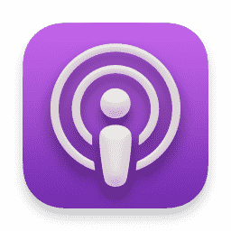 Podcasts macOS icon
