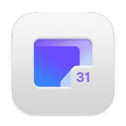 Proton Calendar macOS icon