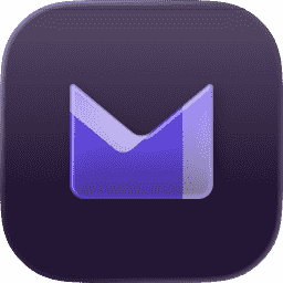 Proton Mail Mid Purple iOS Dark Glass