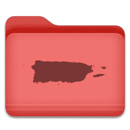 Puerto Rico Folder Icon