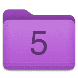 Purple Folder #5