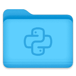 Python - Folder macOS icon