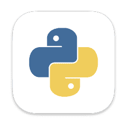 Python macOS icon