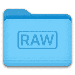 RAW Folder macOS icon