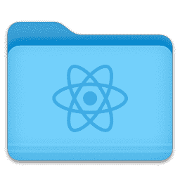 React - Folder macOS icon