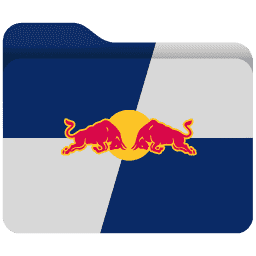 Red Bull folder macOS icon