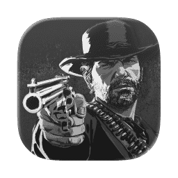 Red Dead Redemption 2 (Liquid Glass Clear Dark:Light) macOS icon
