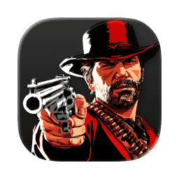 Red Dead Redemption 2 (Liquid Glass Dark) macOS icon