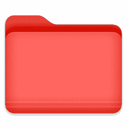 Red folder (Dark)