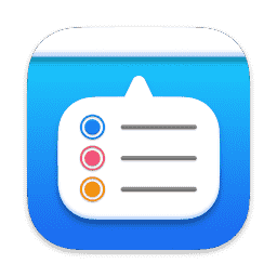 Reminders Menu Bar macOS icon