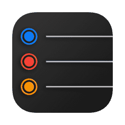 Reminders macOS icon