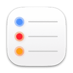 Reminders (MacOS Tahoe)