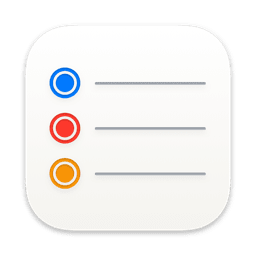 Reminders macOS icon