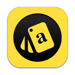 RightFont Yellow macOS icon