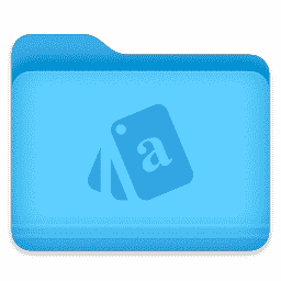 RightFont font folder