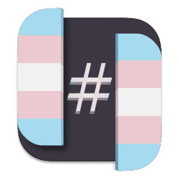 Ryujinx Big sur Alex trans pride flag horizontal