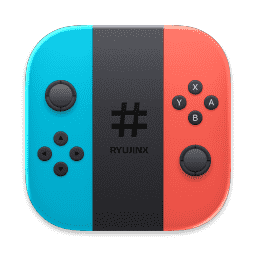 Ryujinx Emulator, Nintendo Switch Joy-Con, Controller (Liquid Glass)