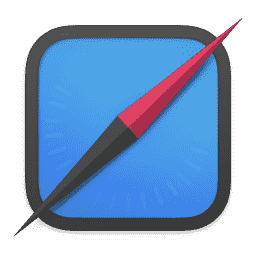 Safari Dark macOS icon