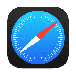Safari (iOS 18 Dark)
